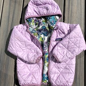 Patagonia flower/lilac reversible